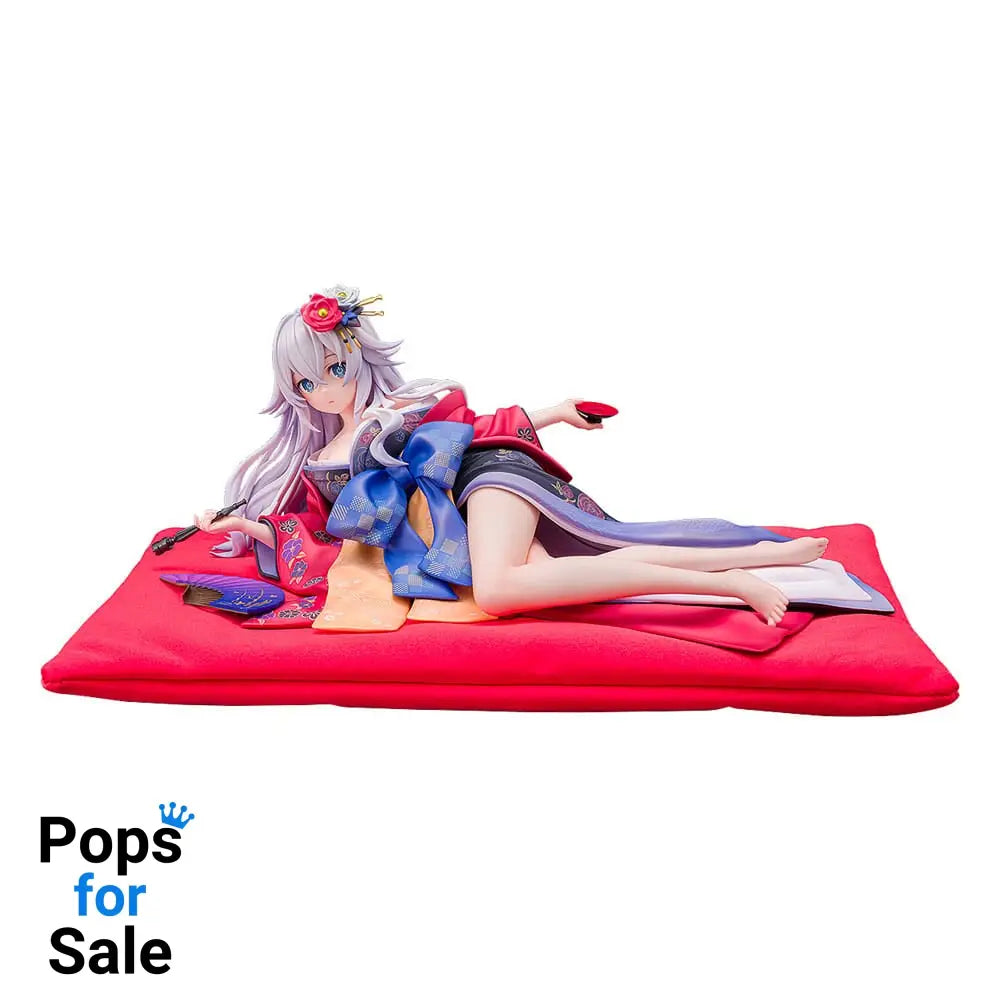 Neptunia x Senran Kagura Statue 1/7 Black Heart Kimono Ver. 10 cm Statues