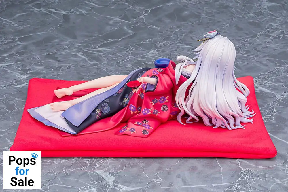 Neptunia x Senran Kagura Statue 1/7 Black Heart Kimono Ver. 10 cm Statues