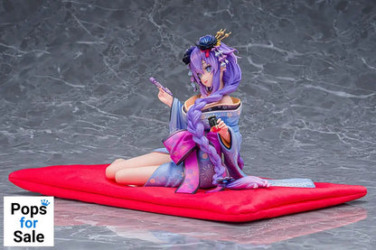 Neptunia x Senran Kagura Statue 1/7 Purple Heart Kimono Ver. 13 cm Statues