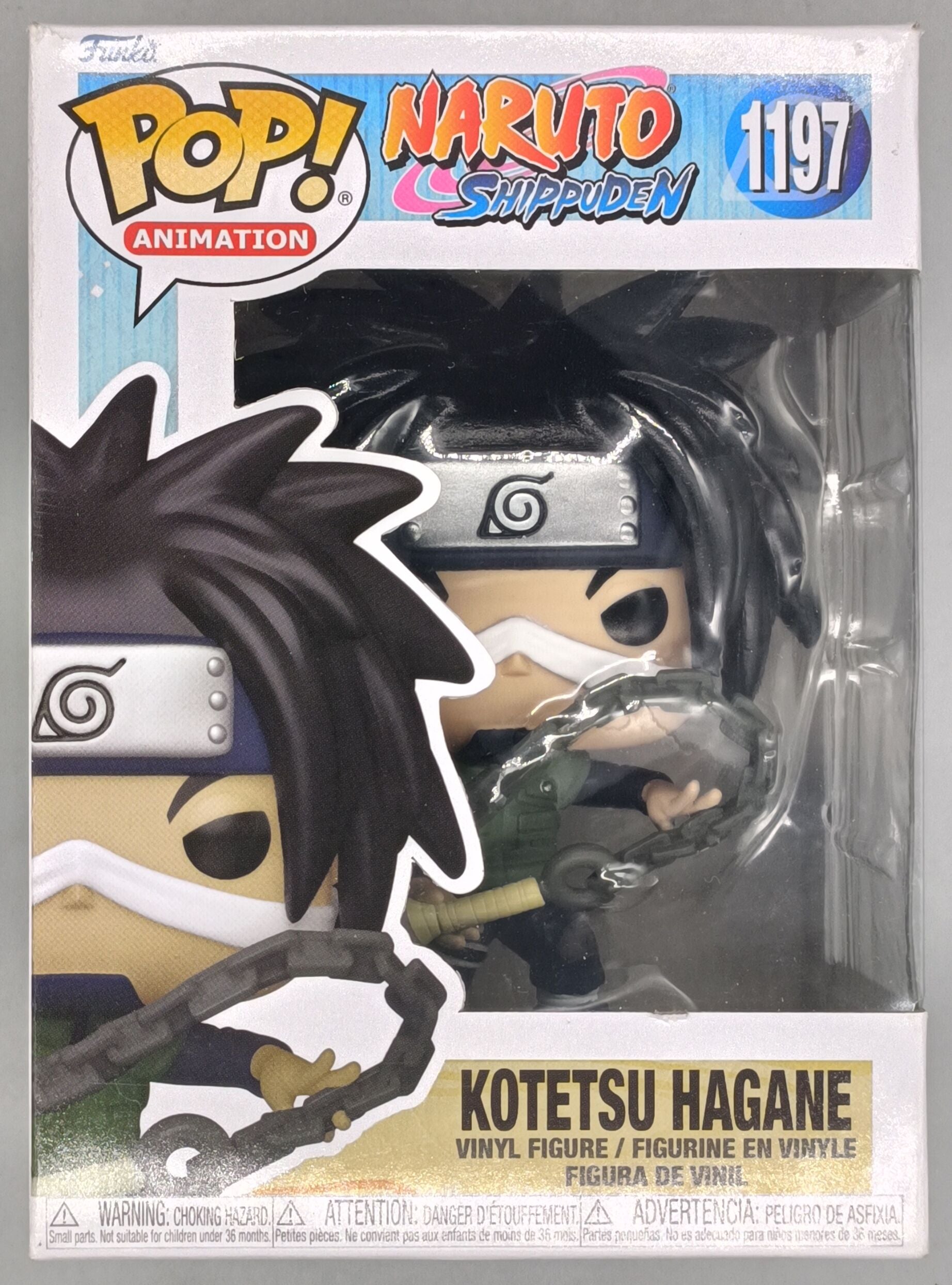 1197 Kotetsu Hagane - Naruto Shippuden - Box Damaged Funko POP
