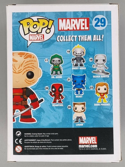 29 Deadpool (Unmasked) - Marvel Funko POP