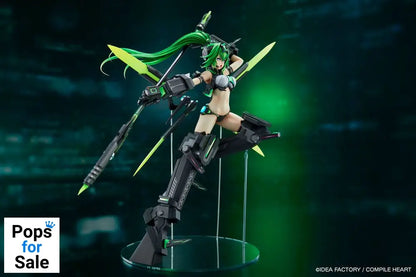 New Dimension Game Neptunia VII PVC Statue 1/7 Next Green 38 cm Action figures