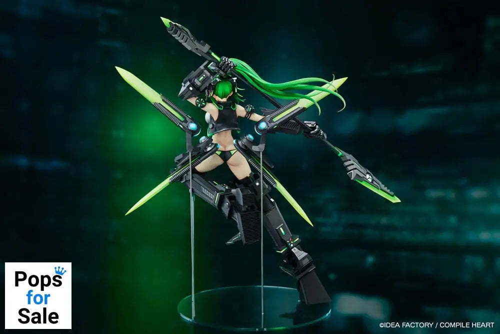 New Dimension Game Neptunia VII PVC Statue 1/7 Next Green Limited Edition 38 cm Action figures