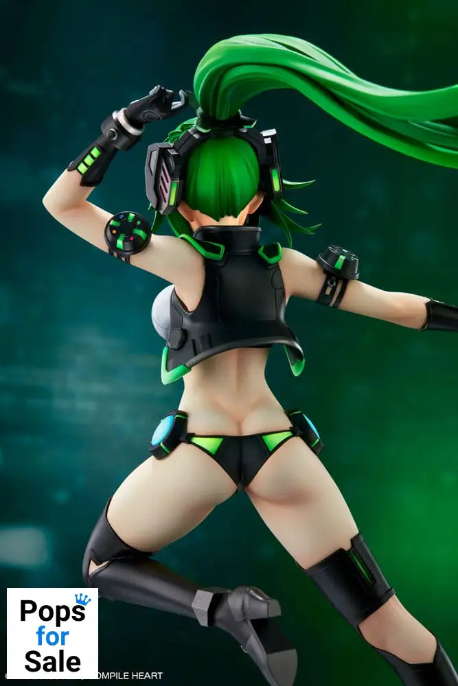 New Dimension Game Neptunia VII PVC Statue 1/7 Next Green Limited Edition 38 cm