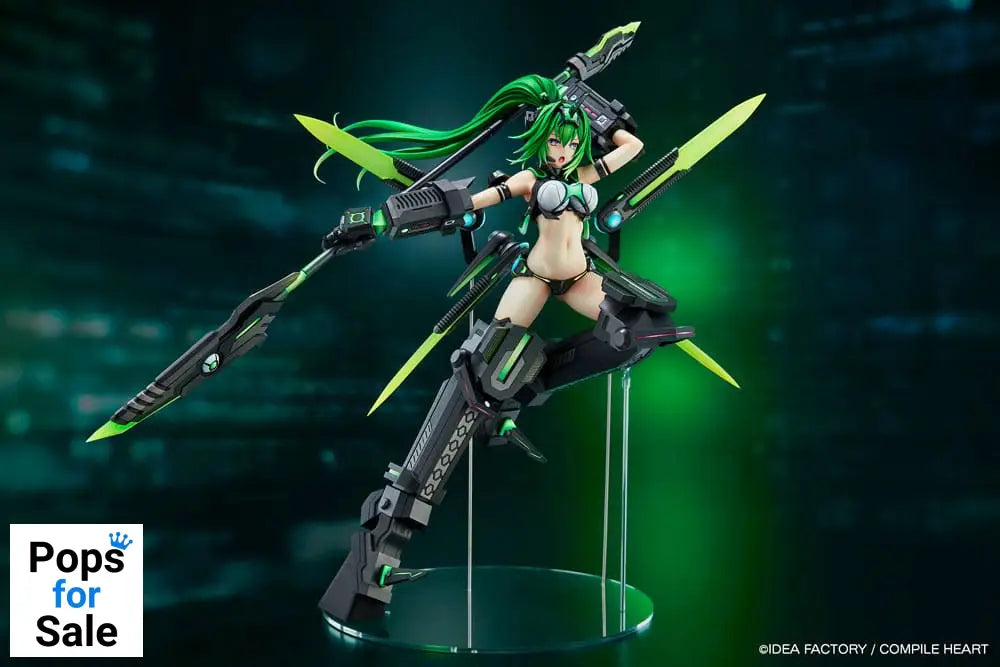 New Dimension Game Neptunia VII PVC Statue 1/7 Next Green Limited Edition 38 cm