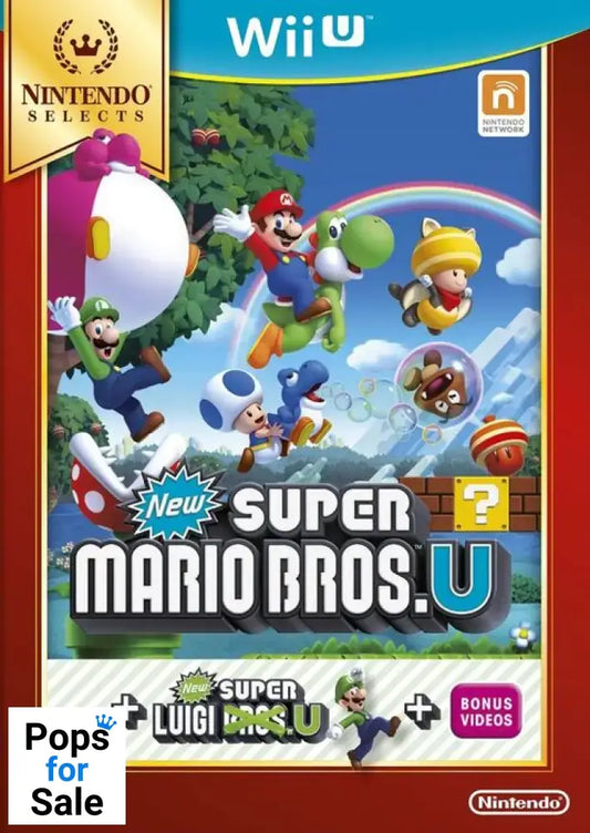 New Super Mario Bros + New Super Luigi U for Nintendo Wii-U