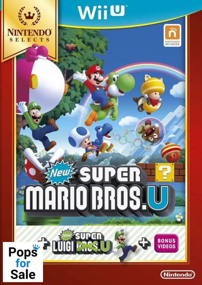 New Super Mario Bros + New Super Luigi U for Nintendo Wii U
