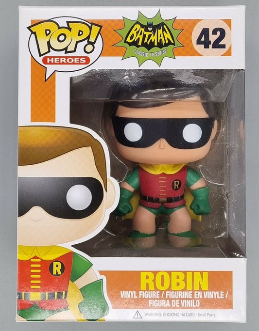42 Robin - DC - Batman Classic TV Series - Funko POP - Box Damaged