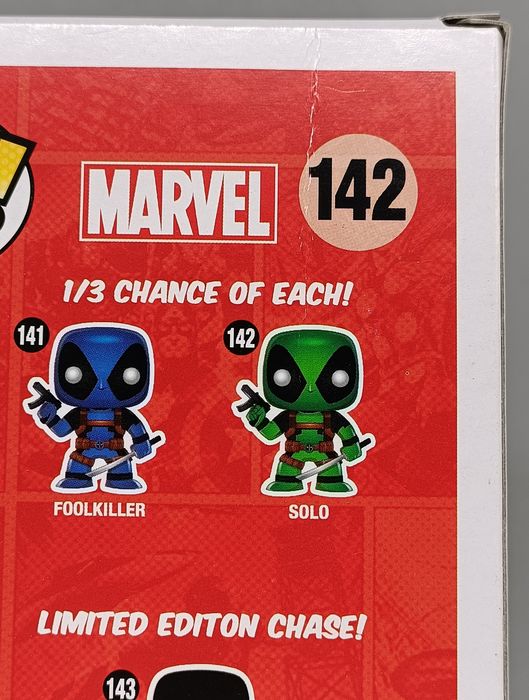 #142 Solo (Deadpool) - Marvel - Box Damaged Funko POP
