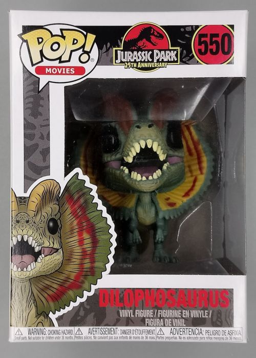 550 Dilophosaurus - Jurassic Park Funko POP