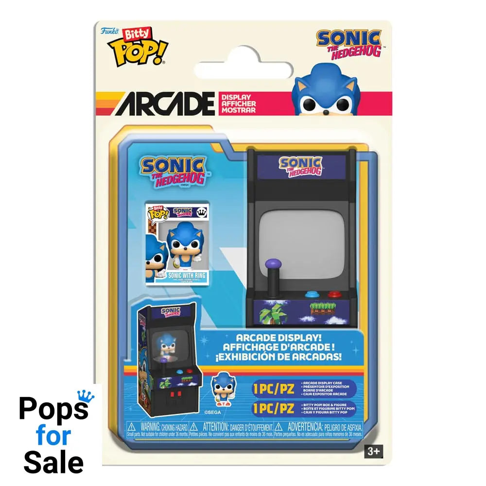 NFF Bitty POP! Arcade Claw Vinyl Figure Sonic