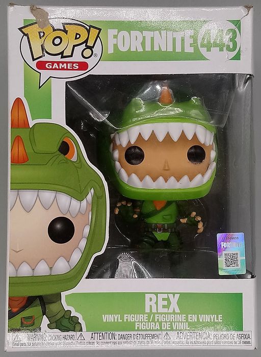443 Rex - Fortnite - Box Damaged Funko POP
