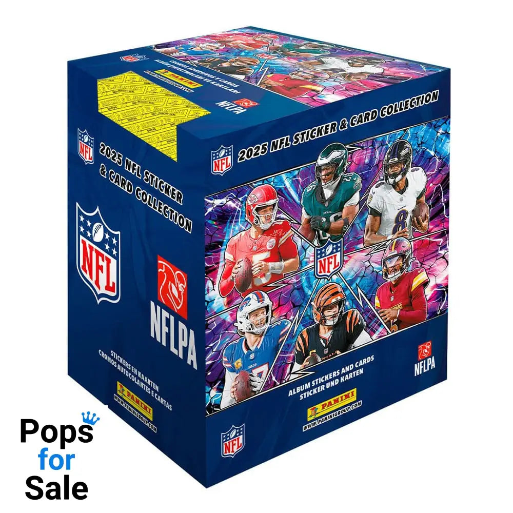NFL 2025 Stickers Box (50) Trading cards