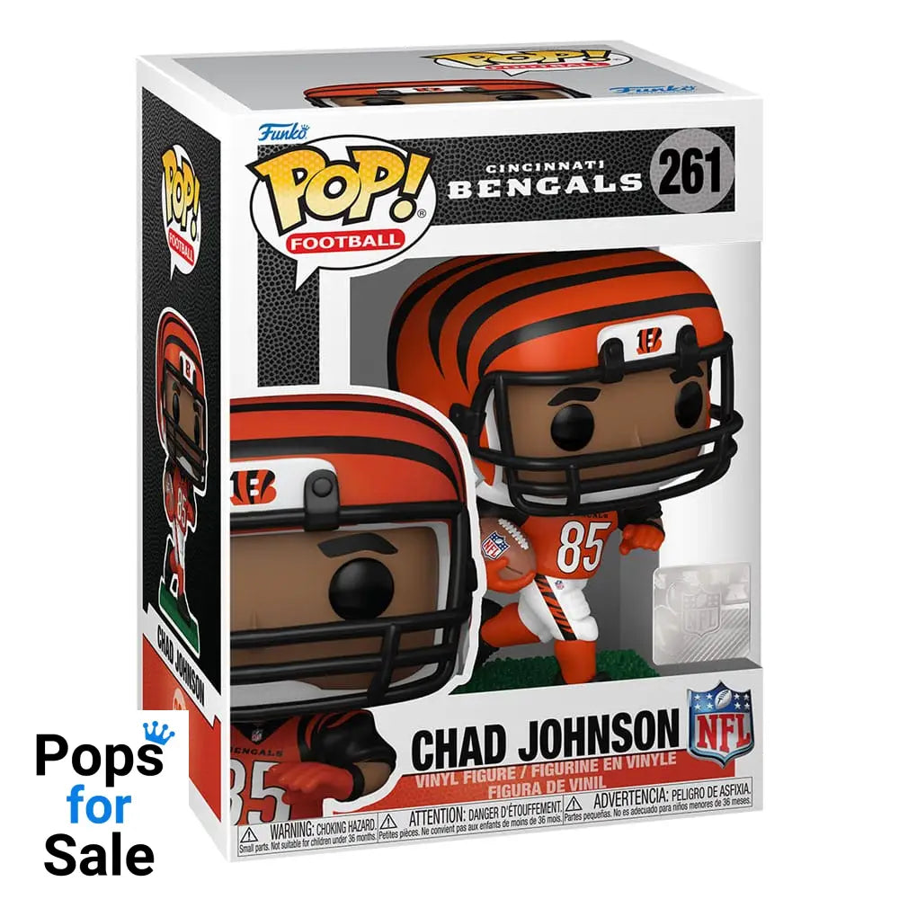 NFL: Legends POP! Sports Vinyl Figure Bengals- Chad Johnson(85) 9 cm