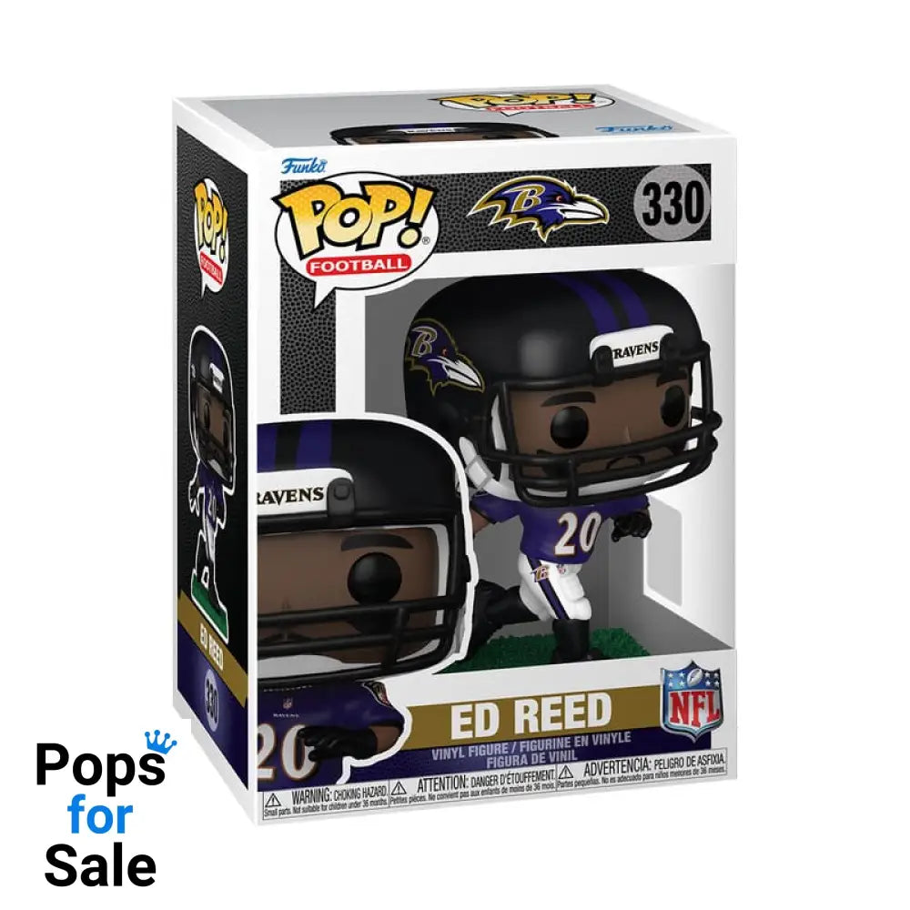 NFL: Legends POP! Sports Vinyl Figure Legends- Ed Reed(Ravens) 9 cm