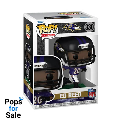NFL: Legends POP! Sports Vinyl Figure Legends- Ed Reed(Ravens) 9 cm