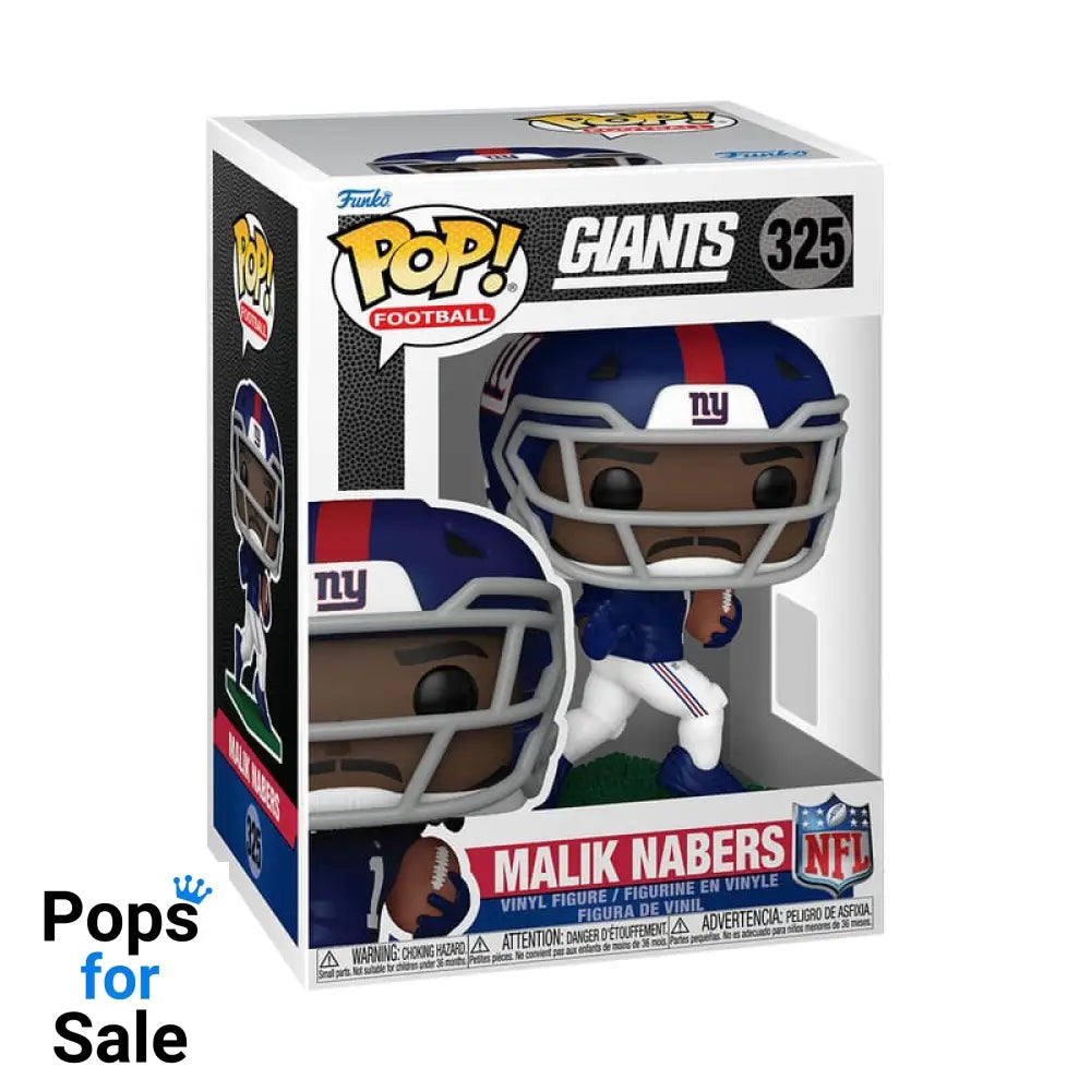NFL: Legends POP! Sports Vinyl Figure Giants- Malik Nabers 9 cm