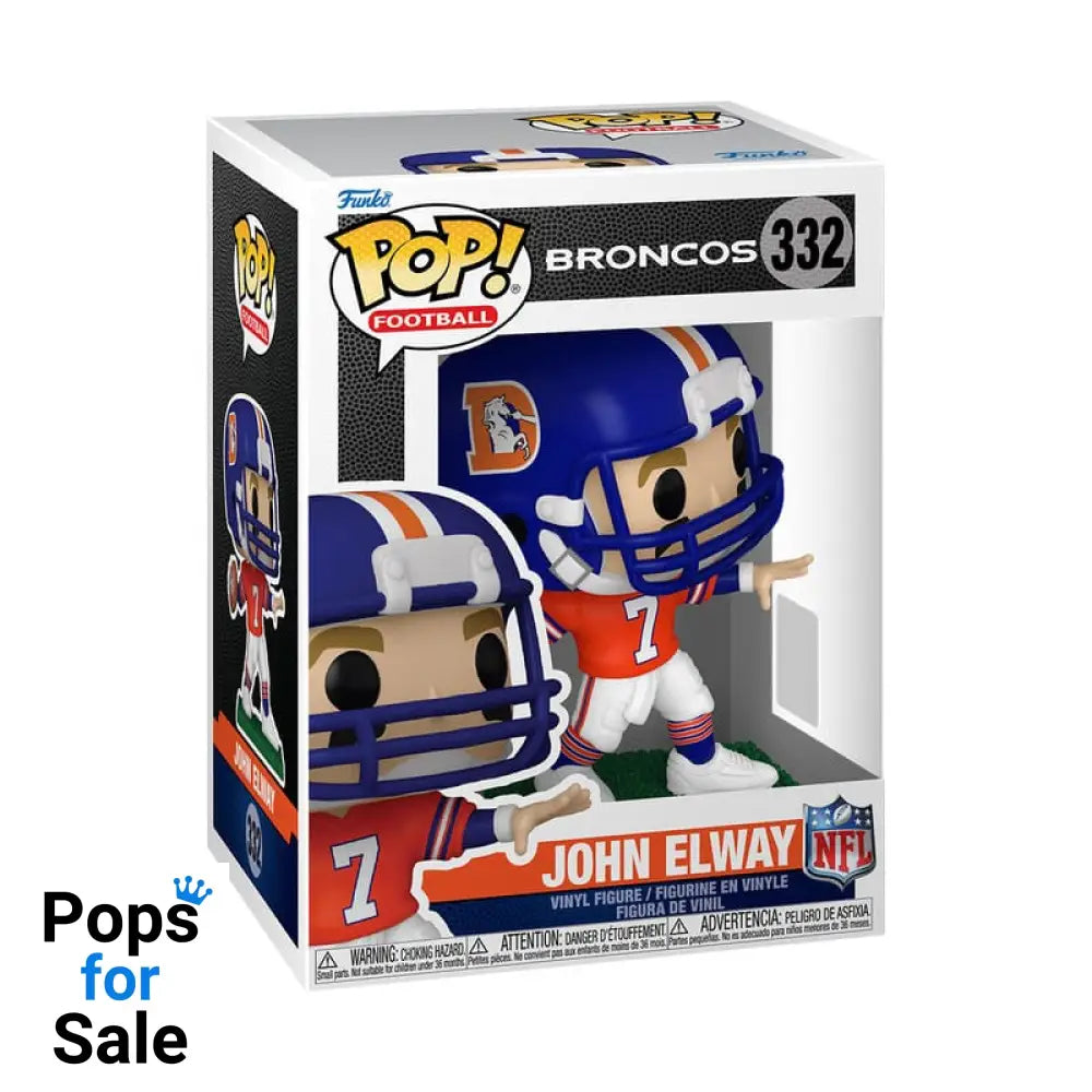 NFL: Legends POP! Sports Vinyl Figure Legends- John Elway(Broncos) 9 cm