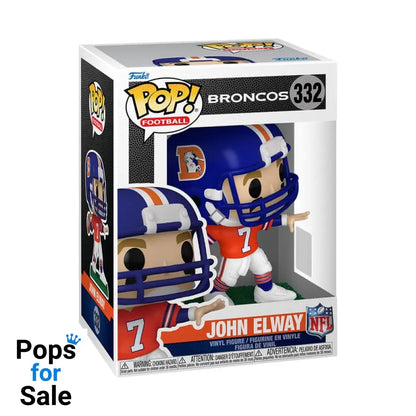 NFL: Legends POP! Sports Vinyl Figure Legends- John Elway(Broncos) 9 cm