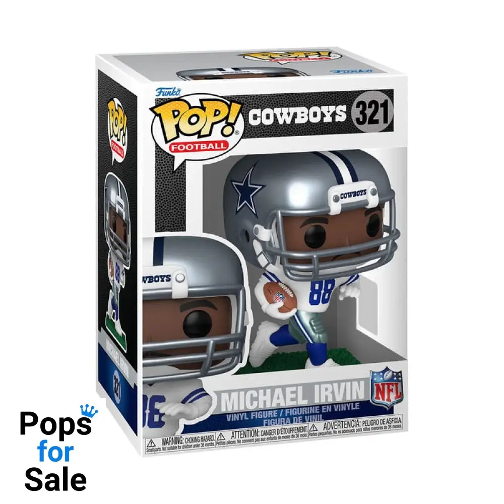 NFL: Legends POP! Sports Vinyl Figure Legends- Michael Irvin(Cowboys) 9 cm