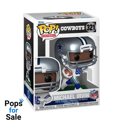 NFL: Legends POP! Sports Vinyl Figure Legends- Michael Irvin(Cowboys) 9 cm