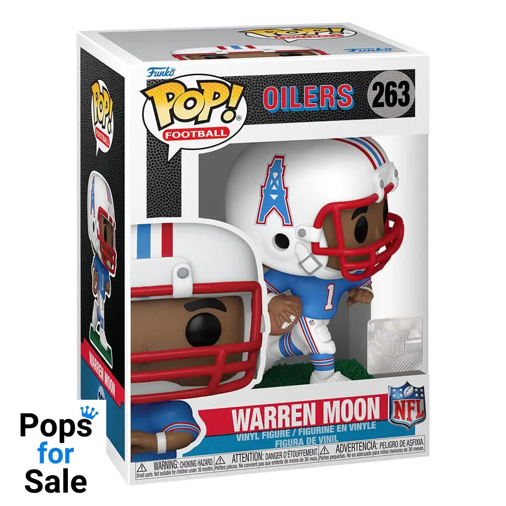 NFL: Legends POP! Sports Vinyl Figure Oilers- Warren Moon 9 cm