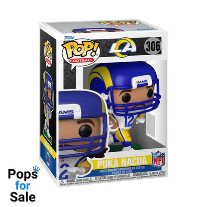 NFL: Legends POP! Sports Vinyl Figure Rams- Puka Nacua 9 cm