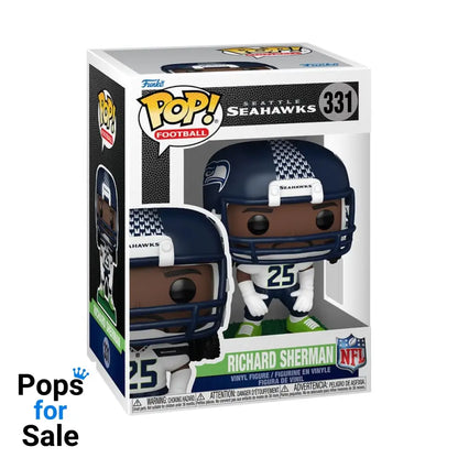 NFL: Legends POP! Sports Vinyl Figure Legends- Richard Sherman(Seahawks) 9 cm