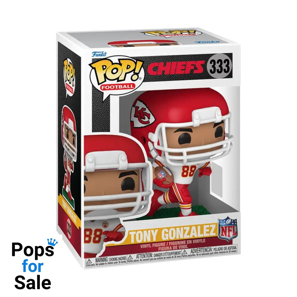 NFL: Legends POP! Sports Vinyl Figure Legends- Tony Gonzalez(Chiefs) 9 cm
