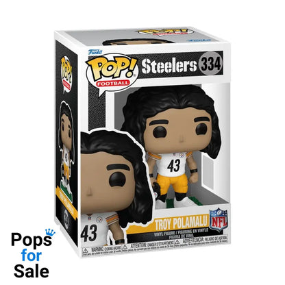 NFL: Legends POP! Sports Vinyl Figure Legends- Troy Polamalu(Steelers) 9 cm