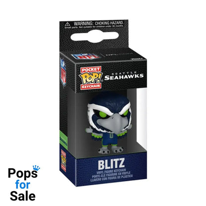 NFL POP! Vinyl Keychains 4 cm Seahawks- Blitz Display (12)