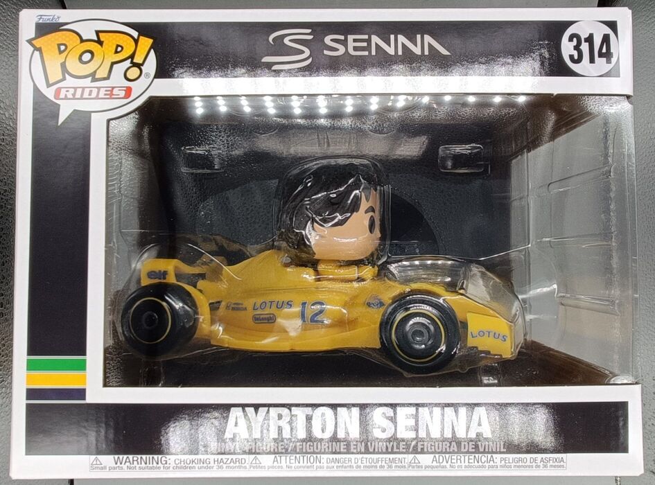 314 Ayrton Senna - McLaren - Rides - Formula 1 F1 Funko POP - Brand New