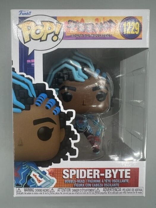 #1229 Spider-Byte Marvel Spiderman Across The Spiderverse Funko POP