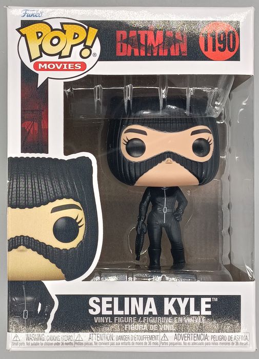 #1190 Selina Kyle - DC The Batman - Box Damaged Funko POP