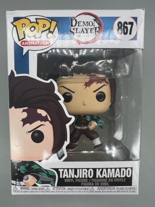 867 Tanjiro Kamado - Demon Slayer - Funko POP - Box Damaged
