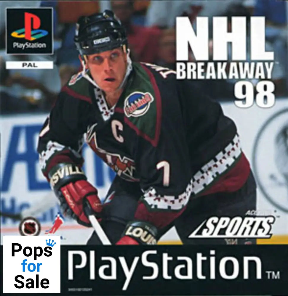 NHL Breakaway 98 for Sony Playstation 1 (PS1) - [Just Disc]