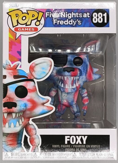 #881 Foxy (Tie-Dye) - Five Nights at Freddy's - Box Damaged Funko POP
