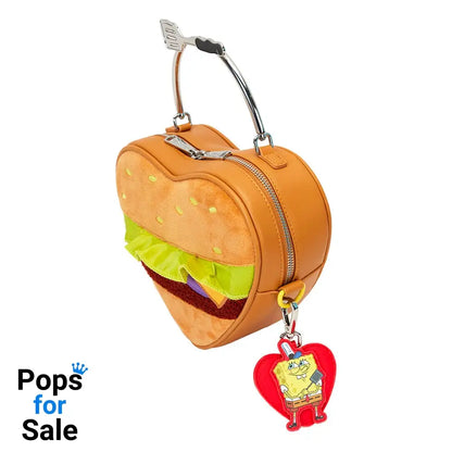 Nickelodeon by Loungefly Crossbody Spongebob Krabby Patty Plush