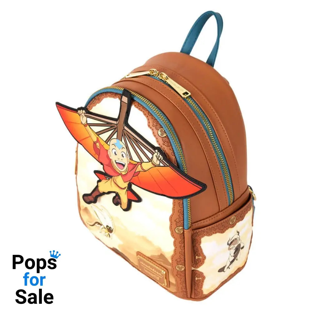 Nickelodeon by Loungefly Mini Backpack Avatar: The Last Airbender Aang Glider Staff Bags