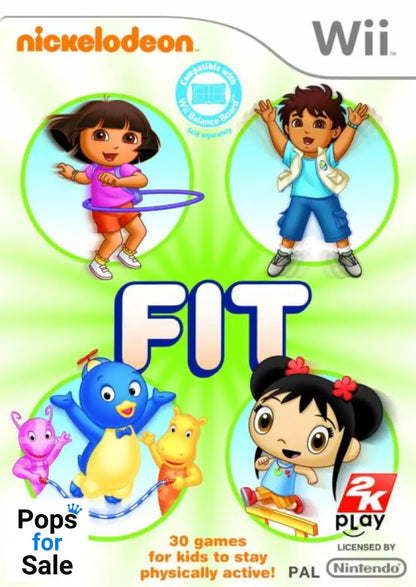 Nickelodeon Fit for Nintendo Wii/Wii-U