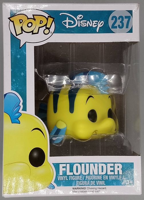 #237 Flounder - Disney The Little Mermaid - Box Damaged Funko POP