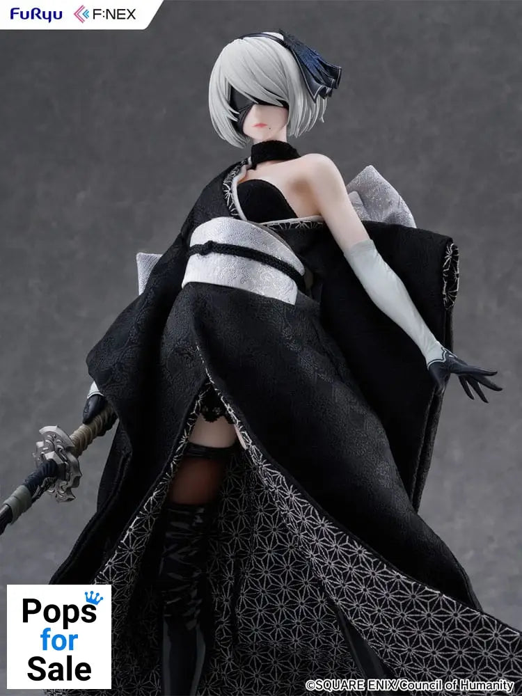 Nier: Automata Ver1.1a F:Nex PVC Statue 1/4 2B Japanese Doll 43 cm
