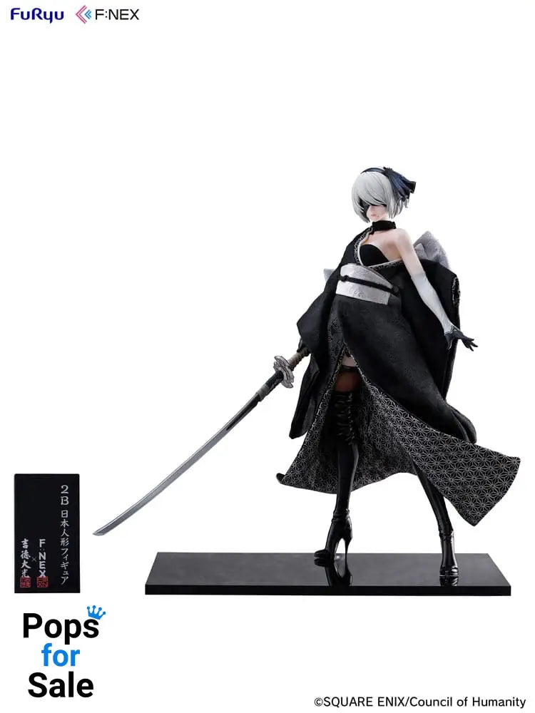 Nier: Automata Ver1.1a F:Nex PVC Statue 1/4 2B Japanese Doll 43 cm Statues