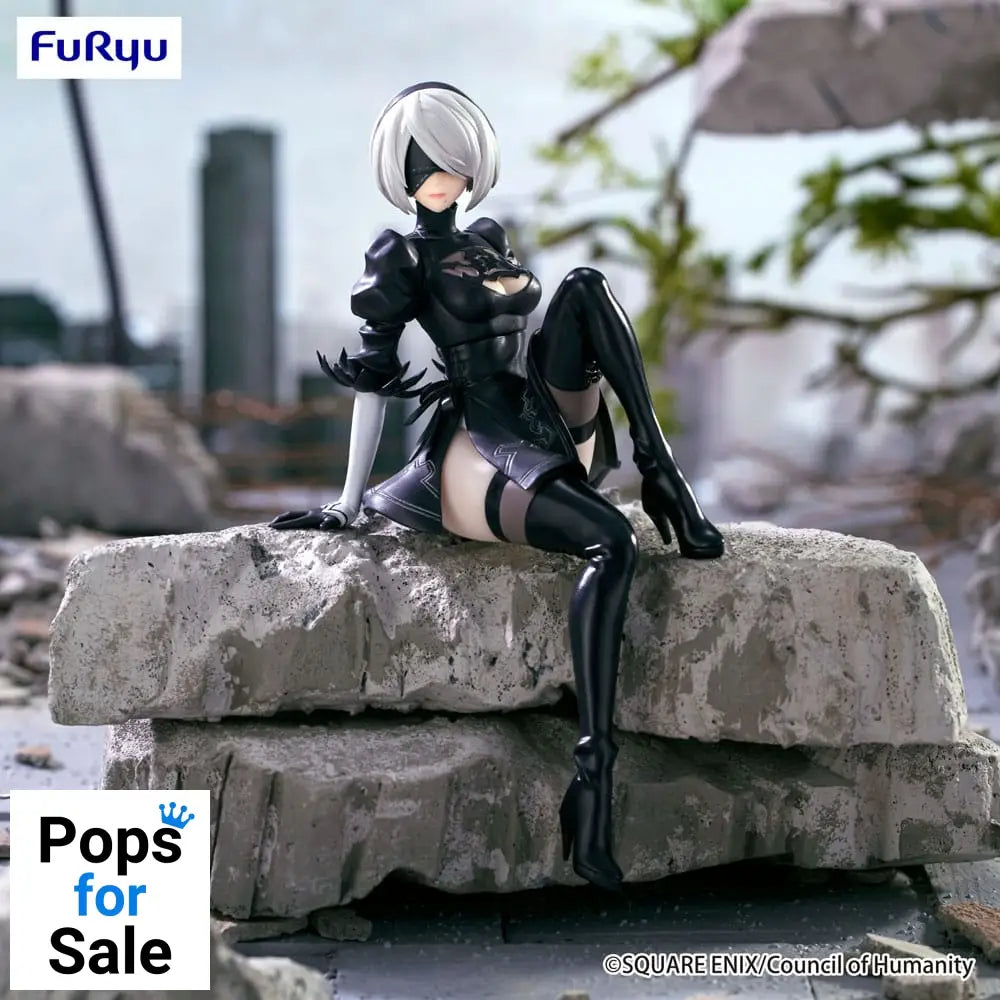 NieR:Automata Ver1.1a Noodle Stopper PVC Statue YoRHa No.2 Type B 13 cm