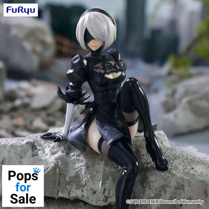 NieR:Automata Ver1.1a Noodle Stopper PVC Statue YoRHa No.2 Type B 13 cm