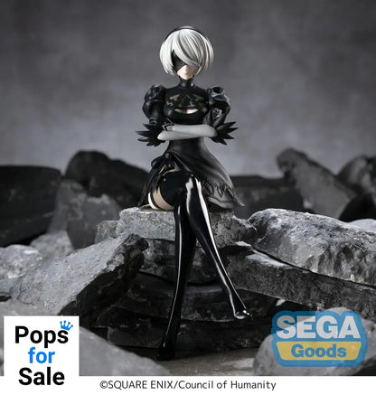 NieR:Automata Ver1.1a PM Perching PVC Statue 2B 13 cm