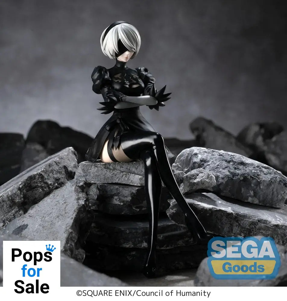 NieR:Automata Ver1.1a PM Perching PVC Statue 2B 13 cm