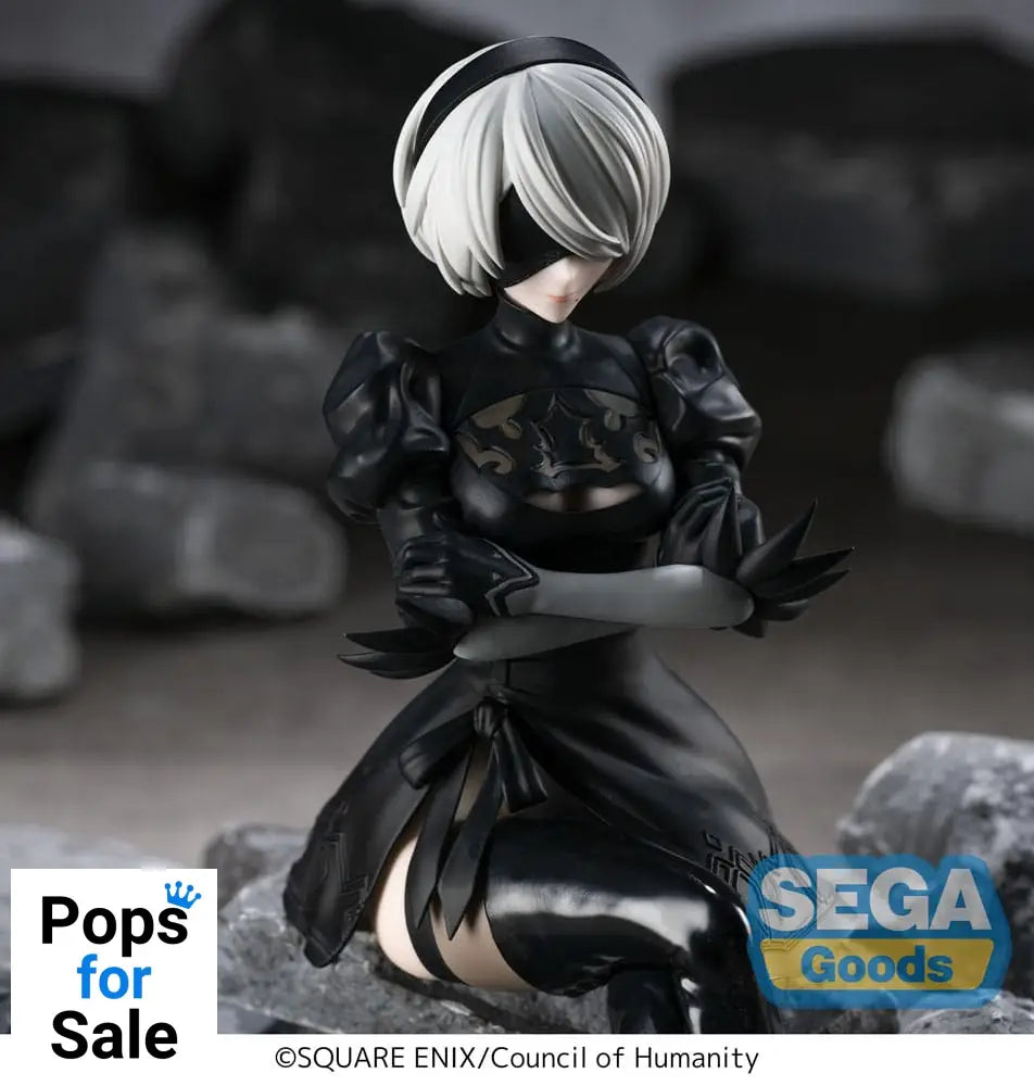 NieR:Automata Ver1.1a PM Perching PVC Statue 2B 13 cm