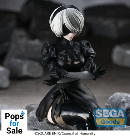 NieR:Automata Ver1.1a PM Perching PVC Statue 2B 13 cm