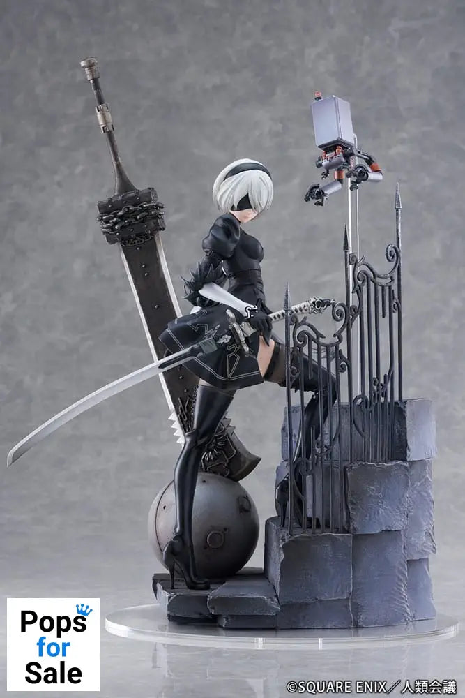 NieR:Automata Ver1.1a PVC Statue 1/7 YoRHa No. 2 Type B Search 31 cm